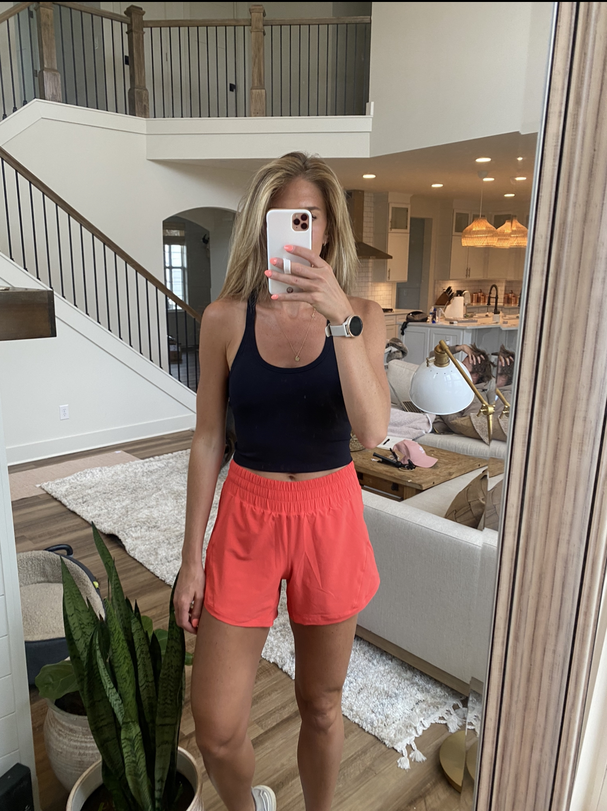 Track shorts hot sale outfit