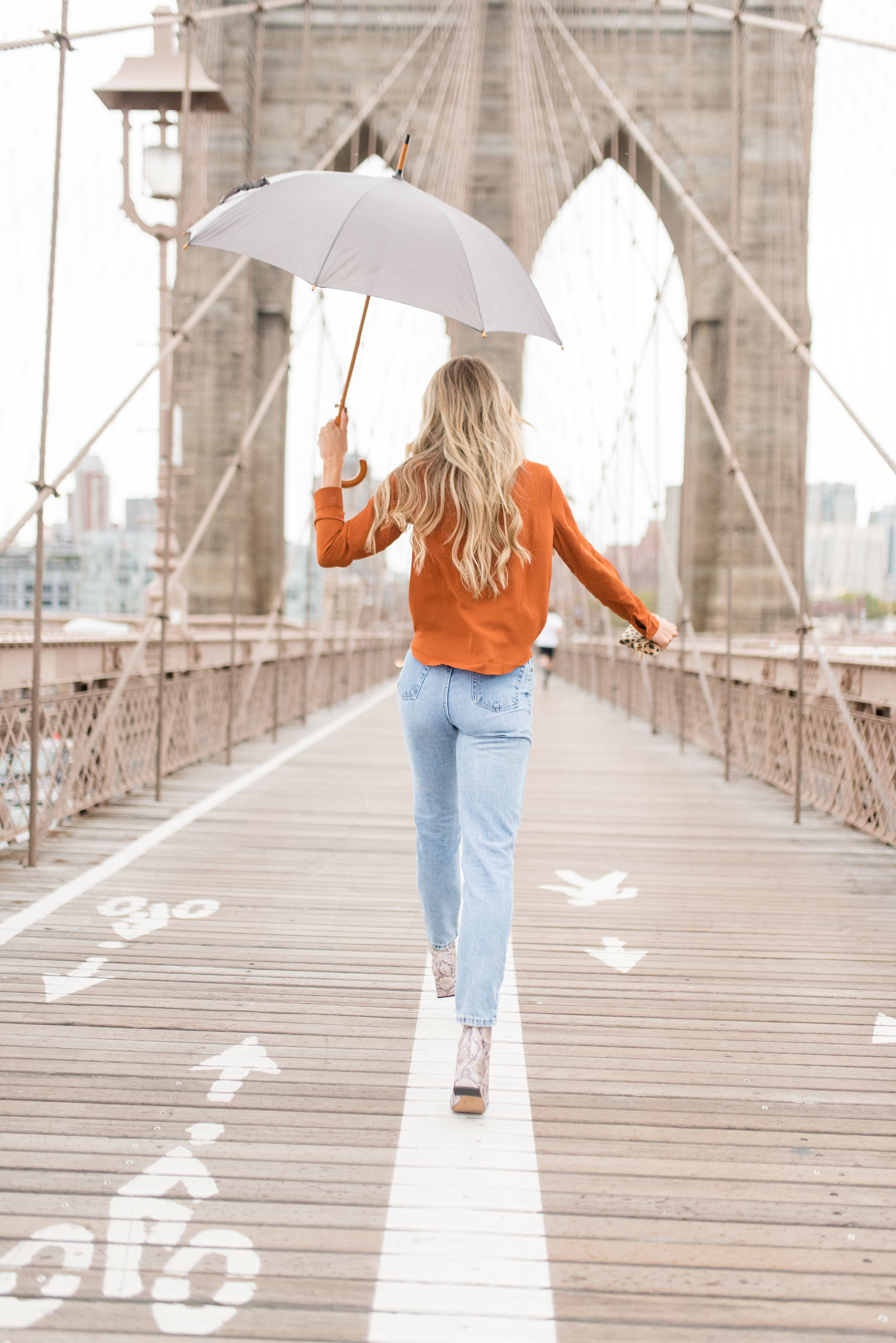 My First NYFW as a lifestyle and fashion blogger Ashley Bell Tallblondebell : Brooklyn Bridge