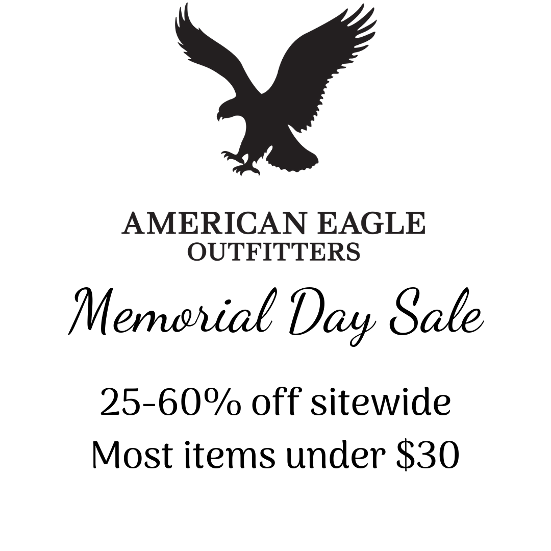 American Eagle Memorial Day Sale @tallblondebell.com