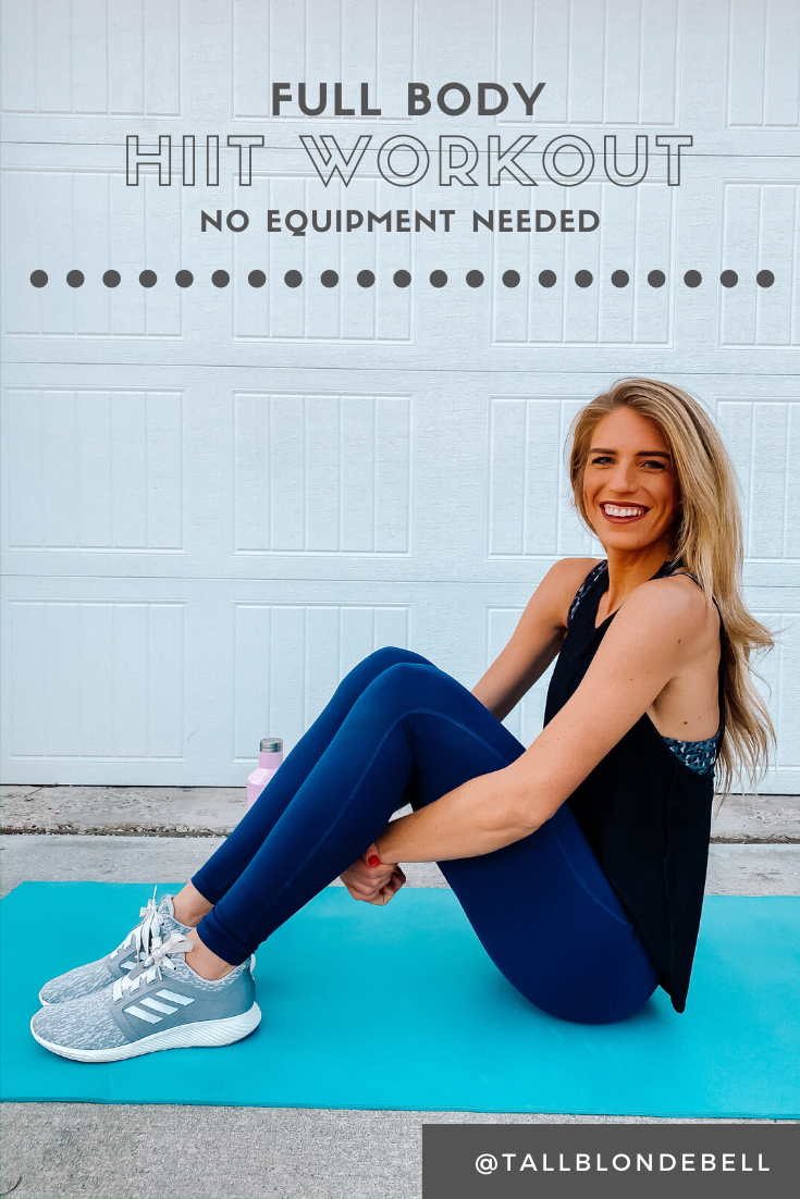 HIIT workout by Ashley Bell TALLBLONDEBELL