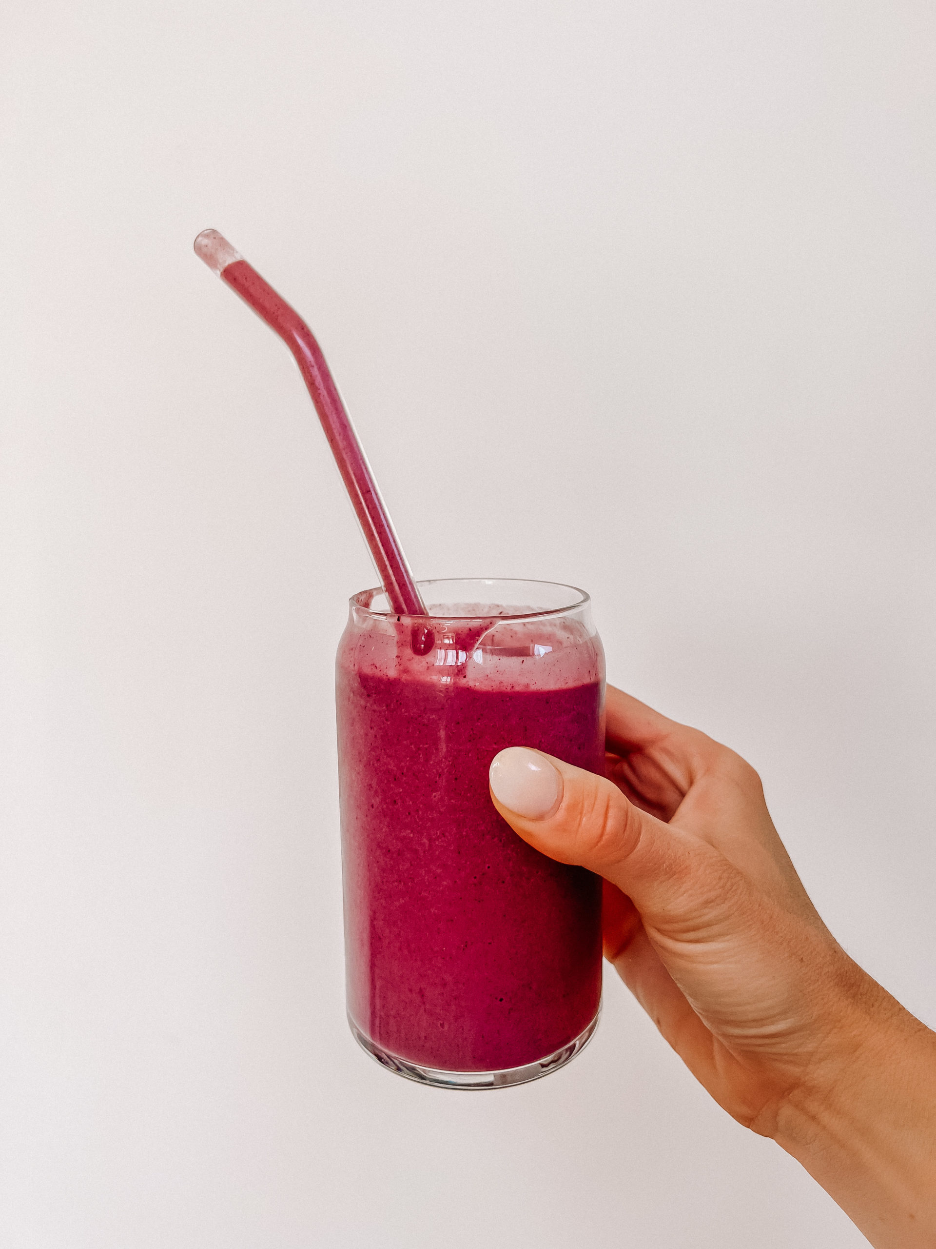 Berry smoothie recipe gut and fertility friendly