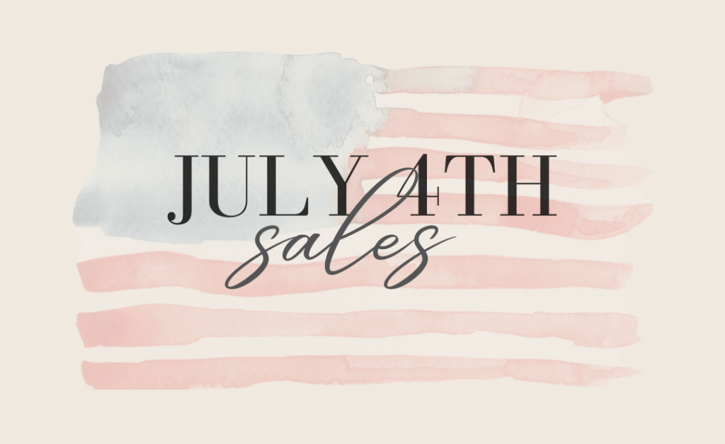 july 4th sales